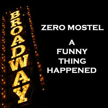 Zero Mostel Comedy Tonight