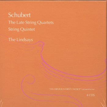 Franz Schubert feat. The Lindsays String Quartet No.15 in G, D.887: 2. Andante un poco moto