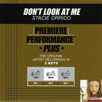 Stacie Orrico Don't Look At Me - Performance Track In Key Of E
