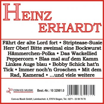 Heinz Erhardt Fährt der alte Lord fort