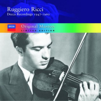 Ruggiero Ricci & Carlo Bussotti Six Sonatas for Violin & Piano, Op. 10, No. 1: III. Finale: Andante