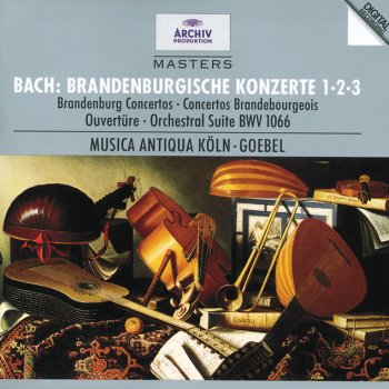 Bach; Musica Antiqua Köln, Reinhard Goebel Brandenburg Concerto No.1 In F, BWV 1046: 2. Adagio