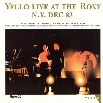 Yello Live At The Roxy N.Y. Dec.'83