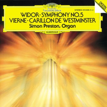 Simon Preston Symphony No. 5 in F Minor, Op. 42 No. 1 For Organ: 1. Allegro vivace