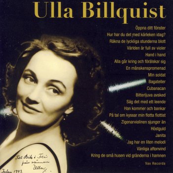 Ulla Billquist Hur har du det med kärleken idag? (Hvordan ligger det med kaerlighed i dag?)
