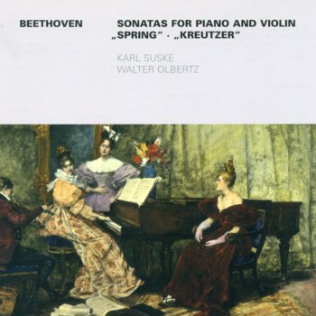 Walter Olbertz feat. Karl Suske Violin Sonata No. 9 in A Major, Op. 47, "Kreutzer": I. Adagio Sostenuto - Presto