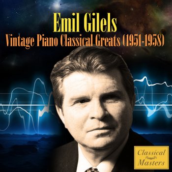 Emil Gilels Études-Tableaux in E Flat Minor, Op. 39/5