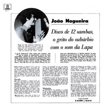 João Nogueira Morrendo Verso em Verso