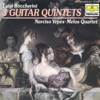 Luigi Boccherini, Narciso Yepes & Melos Quartet Quintet No.7 for Guitar and Strings in E minor, G.451: 2. Adagio