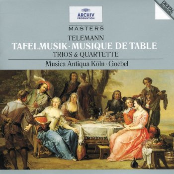 Telemann; Musica Antiqua Köln, Reinhard Goebel Tafelmusik - Banquet Music In 3 Parts / Production 3 - 4. Trio In D Major: 3. Grave - Largo - Grave
