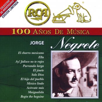 Jorge Negrete El Charro Mexicano