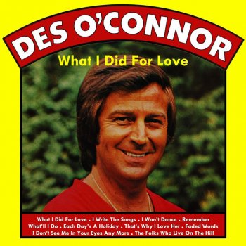 Des O'Connor I Write The Songs