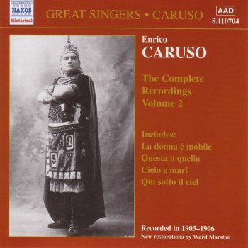 Enrico Caruso Faust : Faust, Act III: Salut, demeure chaste et pure