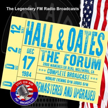 Daryl Hall And John Oates Encore Break 2 Announcement (Live 1984 FM Broadcast Remastered)