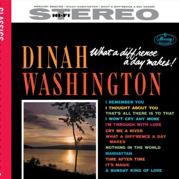 Dinah Washington What A Diff'rence A Day Makes - Single Version/Original Title