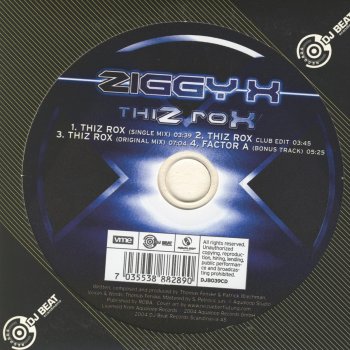Ziggy X Thiz Rox (Single Mix)