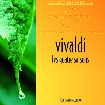 Antonio Vivaldi, Orchestre De Chambre De Toulouse & Louis Auriacombe 1. Allegro molto - En la majeur