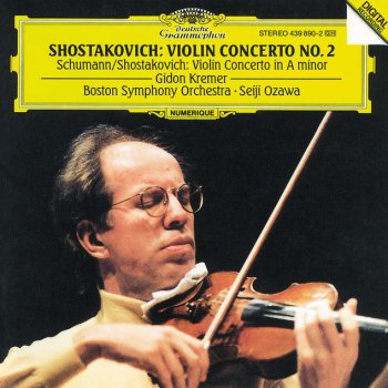 Robert Schumann feat. Gidon Kremer, Boston Symphony Orchestra & Seiji Ozawa Cello Concerto in A minor, Op.129 - Arr. for Violin by Schumann; Orch. Dmitri Shostakovich: 1. Nicht zu schnell (Allegro non troppo)