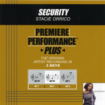 Stacie Orrico Security - Performance Track In Key Of E
