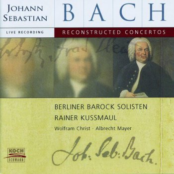 Berliner Barock Solisten & Wolfram Christ Concerto for Viola, Strings and Continuo in D: III. Allegro