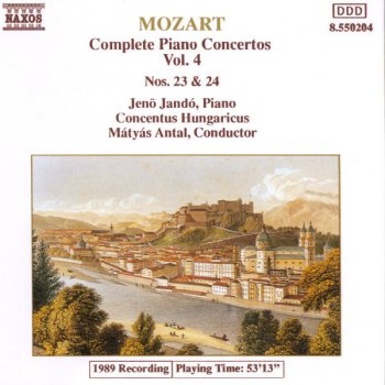 Wolfgang Amadeus Mozart, Jenő Jandó, Concentus Hungaricus & Matyas Antal Piano Concerto No. 23 in A Major, K. 488: I. Allegro