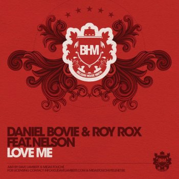 Daniel Bovie & Roy Rox feat. Nelson Love Me - Dub