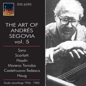 Andrés Segovia Guitar Sonata in D major, Op. 77, "Omaggio a Boccherini": IV. Vivo ed energico