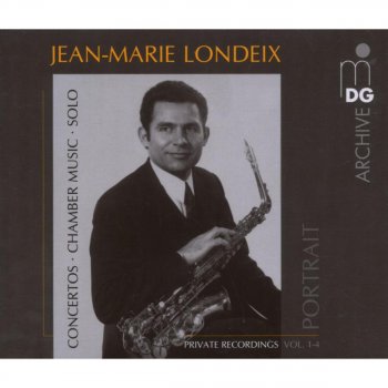 André Amelier feat. Jean-Marie Londeix Concertino op. 125, avec flûte obligée: Vivace