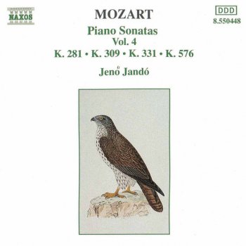 Wolfgang Amadeus Mozart, m/Jenö Jand, piano Piano Sonata No. 18 in D Major, K. 576: II. Adagio