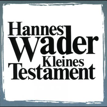 Hannes Wader Schon Morgen
