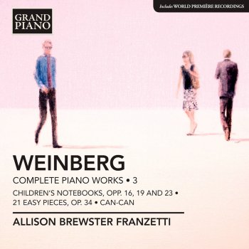 Mieczysław Weinberg feat. Allison Brewster Franzetti Children's Notebook, Book 3, Op. 23: V. Allegretto quasi andantino
