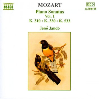 Wolfgang Amadeus Mozart, m/Jenö Jand, piano Piano Sonata No. 10 in C Major, K. 330: III. Allegretto