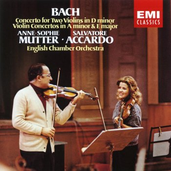 Anne-Sophie Mutter feat. English Chamber Orchestra, Leslie Pearson & Salvatore Accardo Double Violin Concerto in D Minor, BWV 1043: III. Allegro