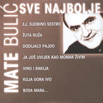 Mate Bulić Pune Čaše Ispijam