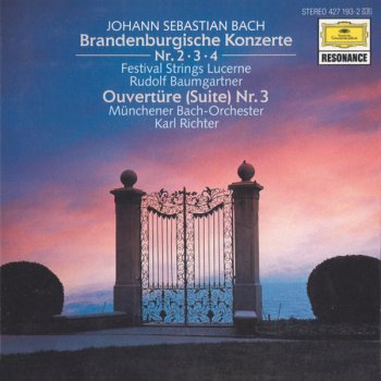 Johann Sebastian Bach: Münchener Bach-Orchester, Karl Richter Suite No.3 In D, BWV 1068: 4. Bourrée