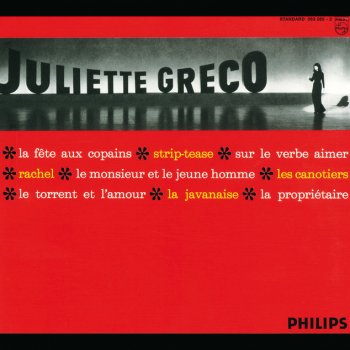 Juliette Gréco ‎ Les Canotiers - Version 2
