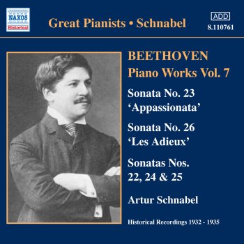 Artur Schnabel Piano Sonata No. 25 in G Major, Op. 79: I. Presto alla tedesca