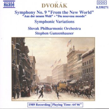 Antonín Dvořák feat. Slovak Philharmonic & Stephen Gunzenhauser Symphonic Variations, Op. 78, B. 70