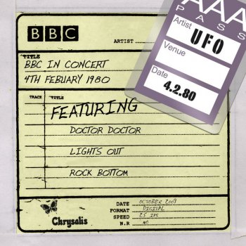 UFO Lettin' Go - BBC in Concert