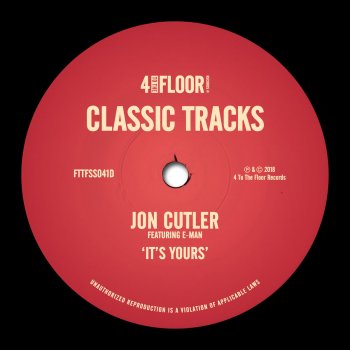Jon Cutler feat. E-Man It's Yours - Frankie Feliciano's Reconstruction Mix