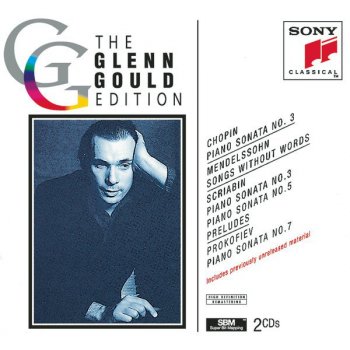 Glenn Gould Song Without Words in E Major, Op. 19, No. 1