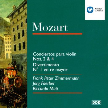 Wolfgang Amadeus Mozart, Riccardo Muti & Berliner Philharmoniker Divertimento No. 1 in D Major, K.136: First movement: Allegro