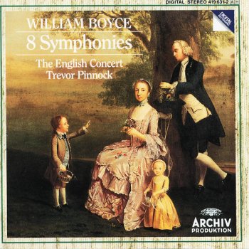 William Boyce, The English Concert & Trevor Pinnock Symphony No.1 in B flat Major: Allegro
