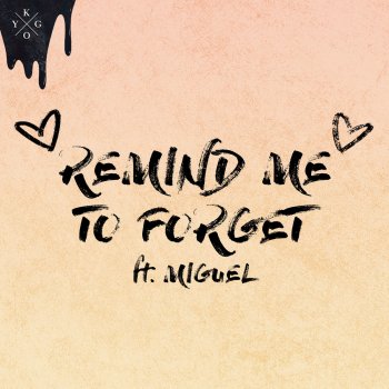 Kygo feat. Miguel Remind Me to Forget