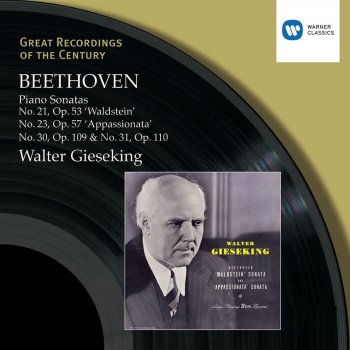 Walter Gieseking Piano Sonata No. 30 in E major Op. 109: II. Prestissimo