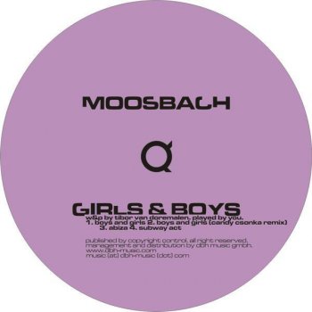 Moosbach Subway Act - Original Mix