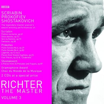 Sviatoslav Richter Visions Fugitives, Op. 22: No. 18. Con una dolce lentezza