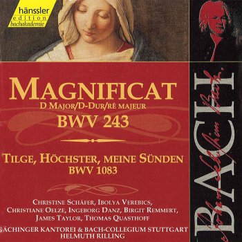 Johann Sebastian Bach, Christiane Oelze, Birgit Remmert, Bach-Collegium Stuttgart & Helmuth Rilling Tilge, Hochster, meine Sunden, BWV 1083: Offne Lippen, Mund und Seele (Alto)