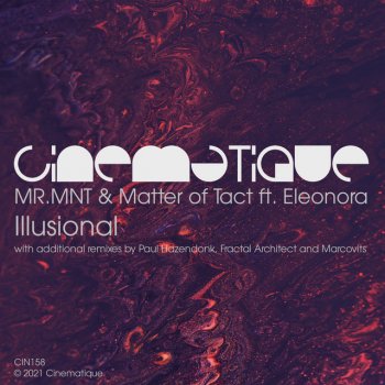 MR.MNT feat. Matter Of Tact, Eleonora & Paul Hazendonk Illusional - Paul Hazendonk Instrumental Mix