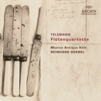 Telemann; Musica Antiqua Köln, Reinhard Goebel Flute Quartet In G, TWV 43 G11: 2. Allegro